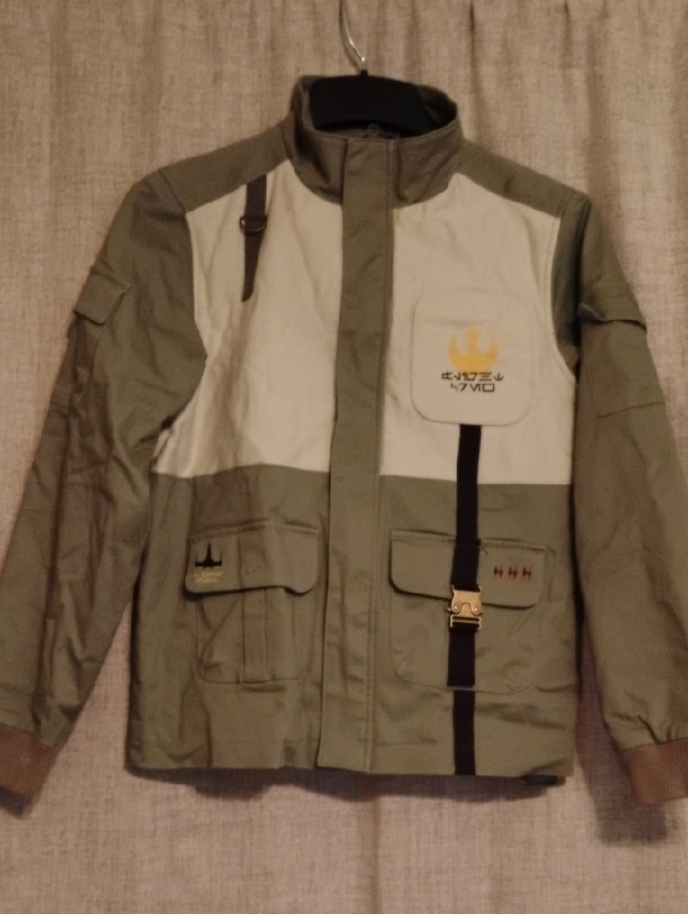Star Wars Olive and Light Gray Military Field Jacket
